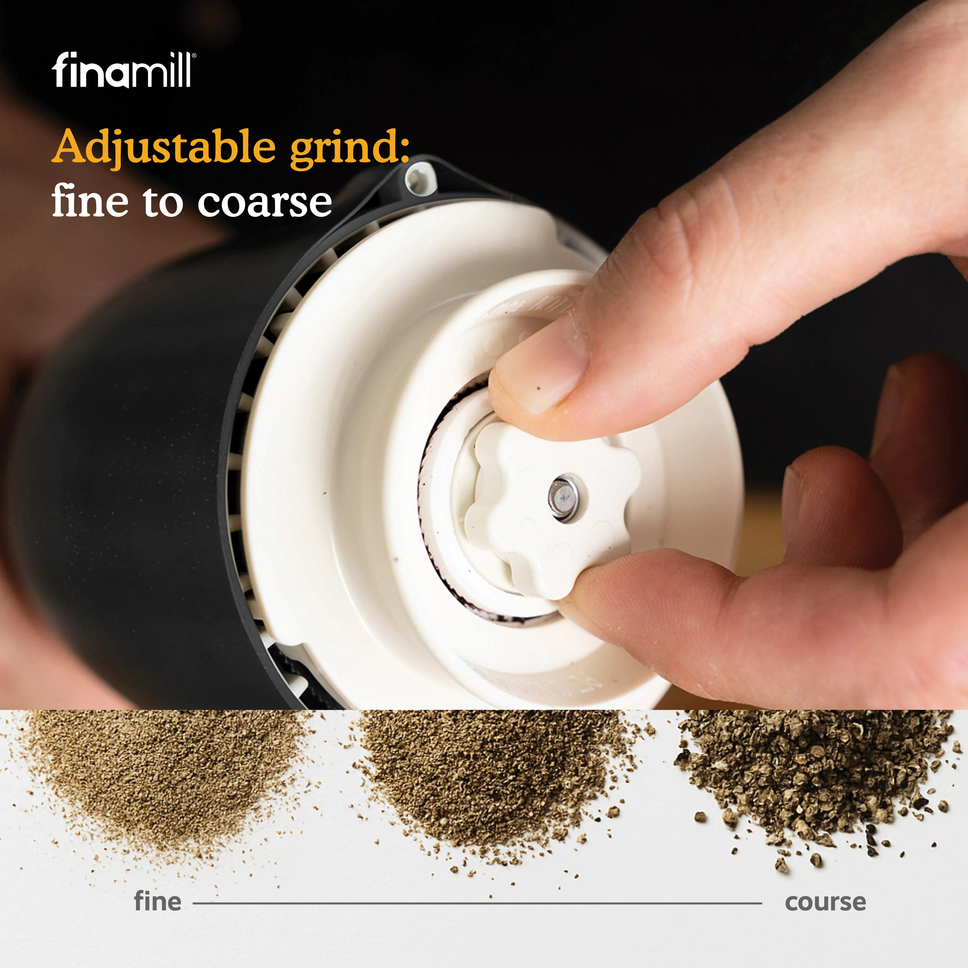 FinaMill Rechargeable Mill - Pepper & Spice Grinder in One - Image 6